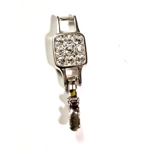 Swarovski  Bracelet Extender With Many Crystas